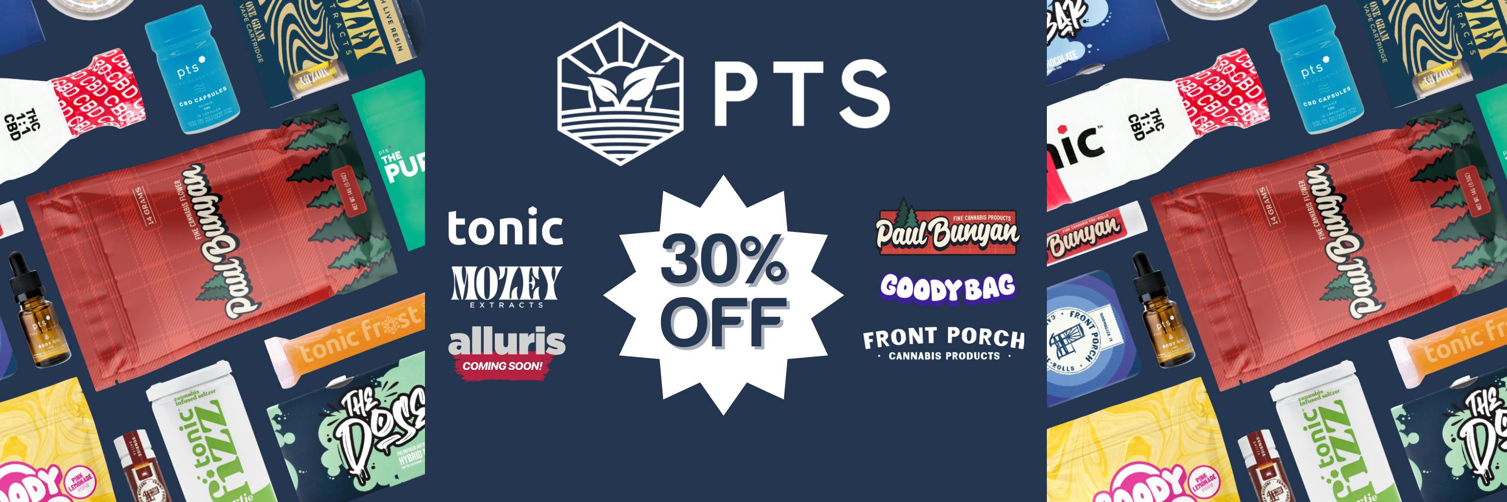 thirty percent off pts