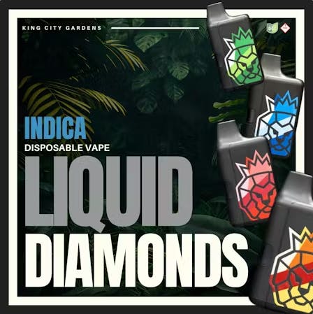 King City Gardens - Original Z Liquid Diamond Disposable - 1g - 810mg |  UpLift