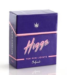 Higgs - 10 Pack .35g Infused Prerolls - Blackberry Kush