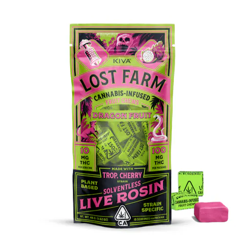 Lost Farm Dragon Fruit Chew-active