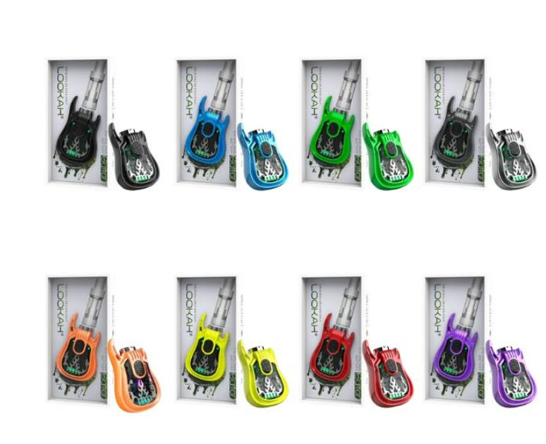 guitar vape battery Lookah | Vape Battery | Guitar | Assorted Colors | Greatest Hits Cannabis