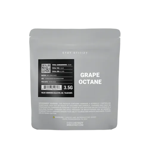 STIIIZY – Grey Bag – Grape Octane – Greenhouse-1