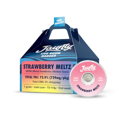 Strawberry Meltz | Cold Cure | Live Rosin | Sativa | 1g