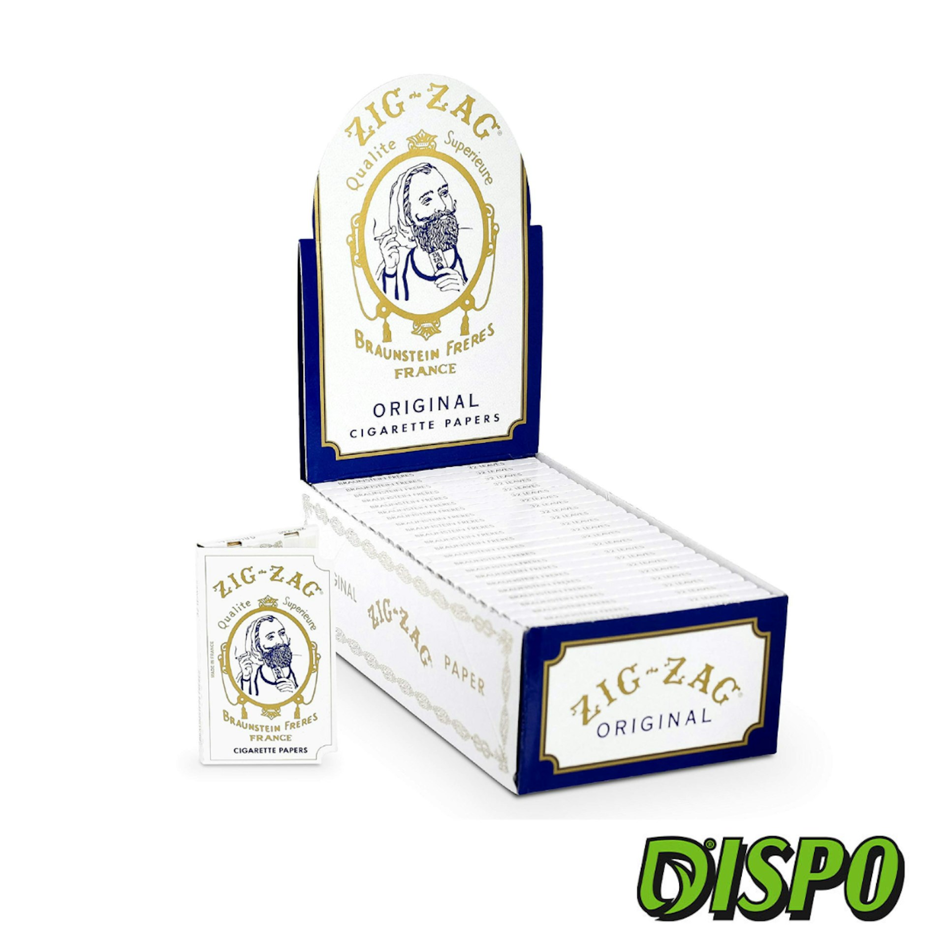 Zig Zag - Original Single Wide Papers | White
