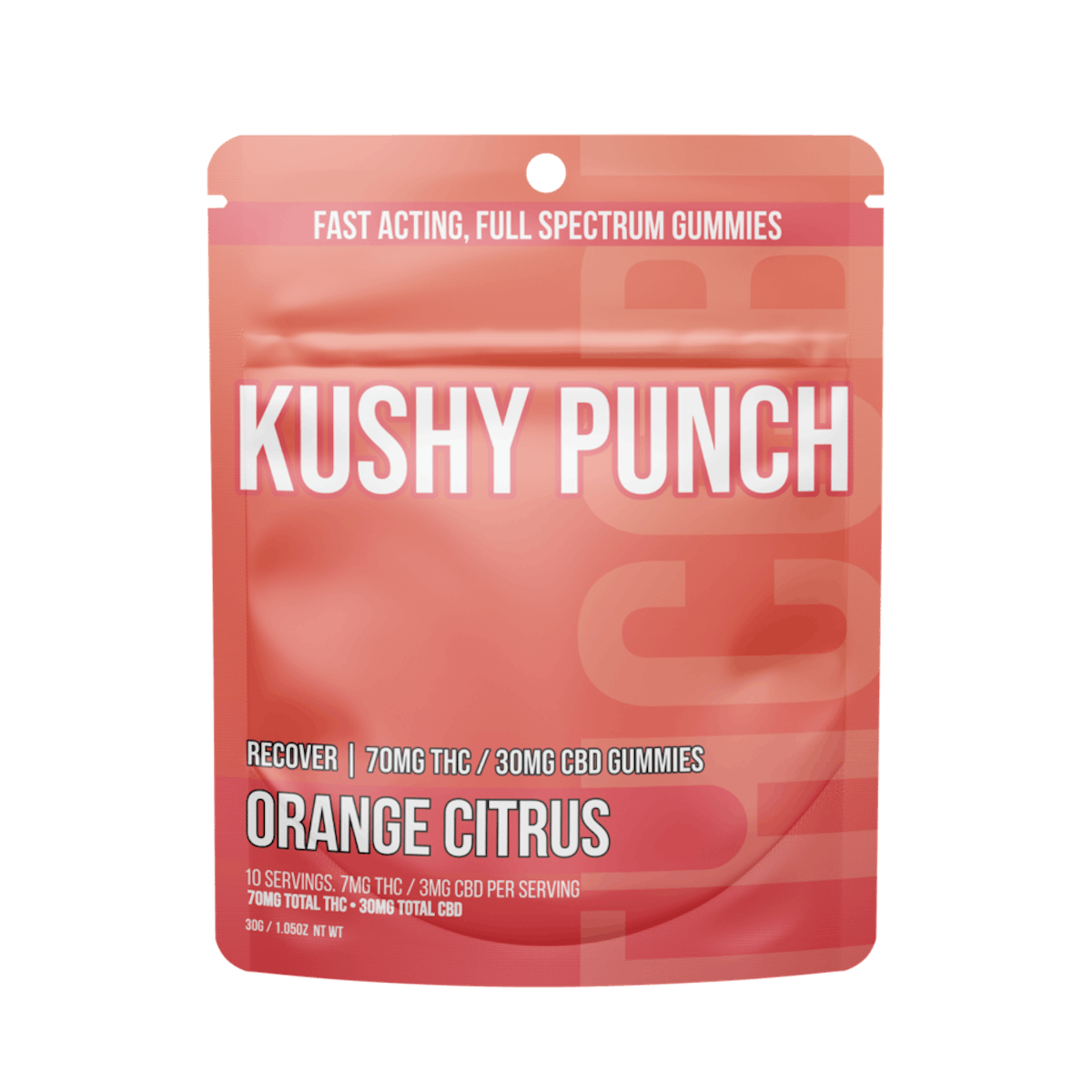 Photo of Kushy Punch | Orange Citrus | 2:1 Gummies 10PK