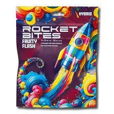 Product: Rocket Bites | Fruity Flash | Infused Gummies | 200mg | Hybrid