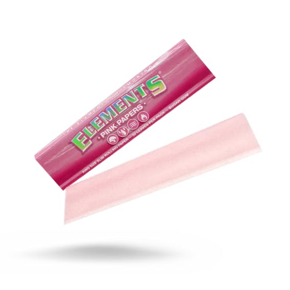 Product Elements Pink King Size Slim Rolling Papers