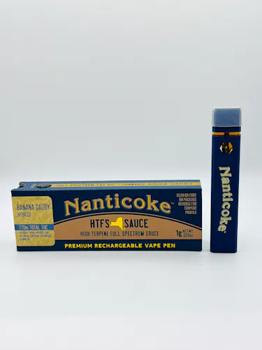 Nanticoke Banana Daddy Disposable Vape 1g-active