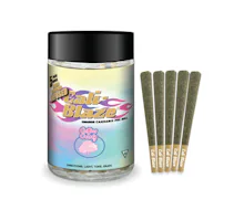 Cali-Blaze - 5-Pack .7g Infused Prerolls - Cotton Candy