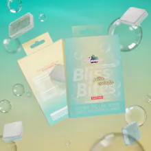 Bliss Bites - 200mg Hash Rosin Chocolate Layered Gummies - Pina Colada