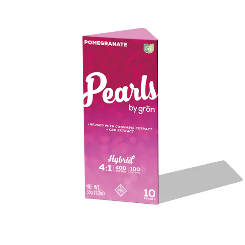 Gron | 4:1 Pomegranate Pearls | 10pk | 100mg | Hybrid-1