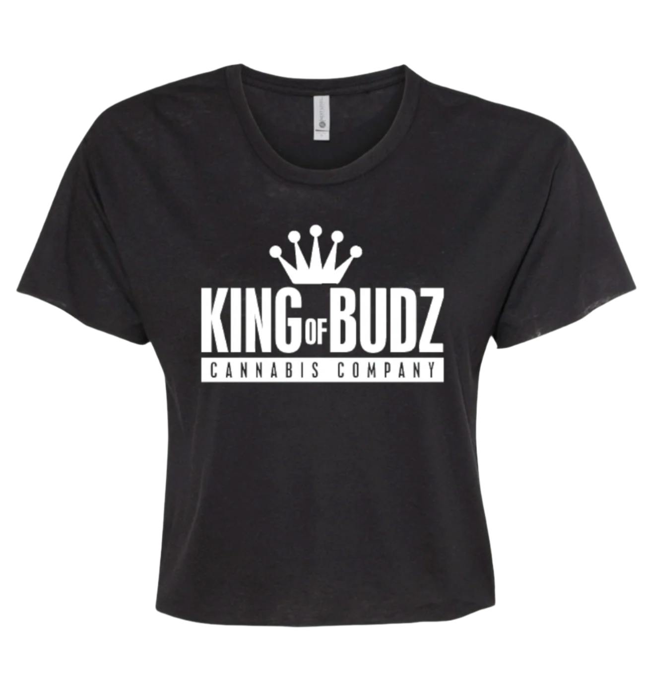 KOB - Cropped Black T-Shirt Size XS
