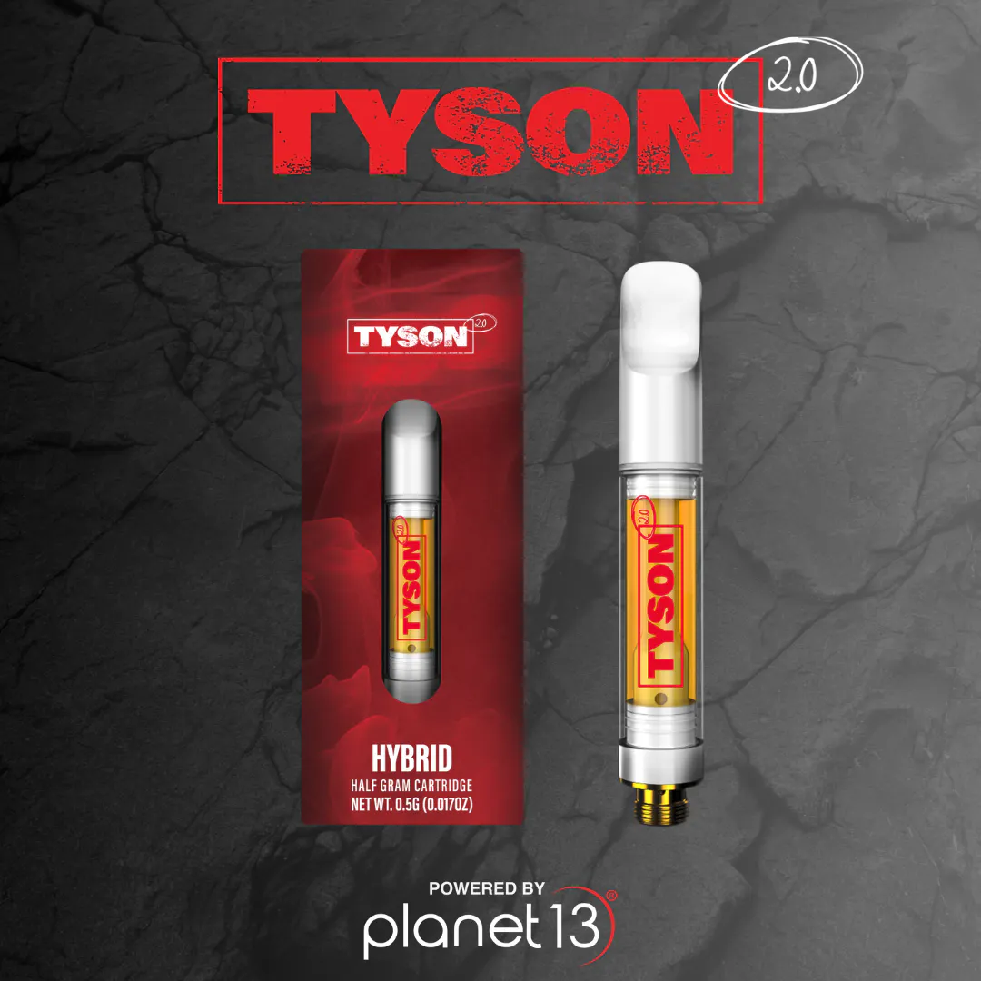 Tyson 2.0 The Toad .5g Live Resin Vape Cartridge | Planet 13 Las Vegas