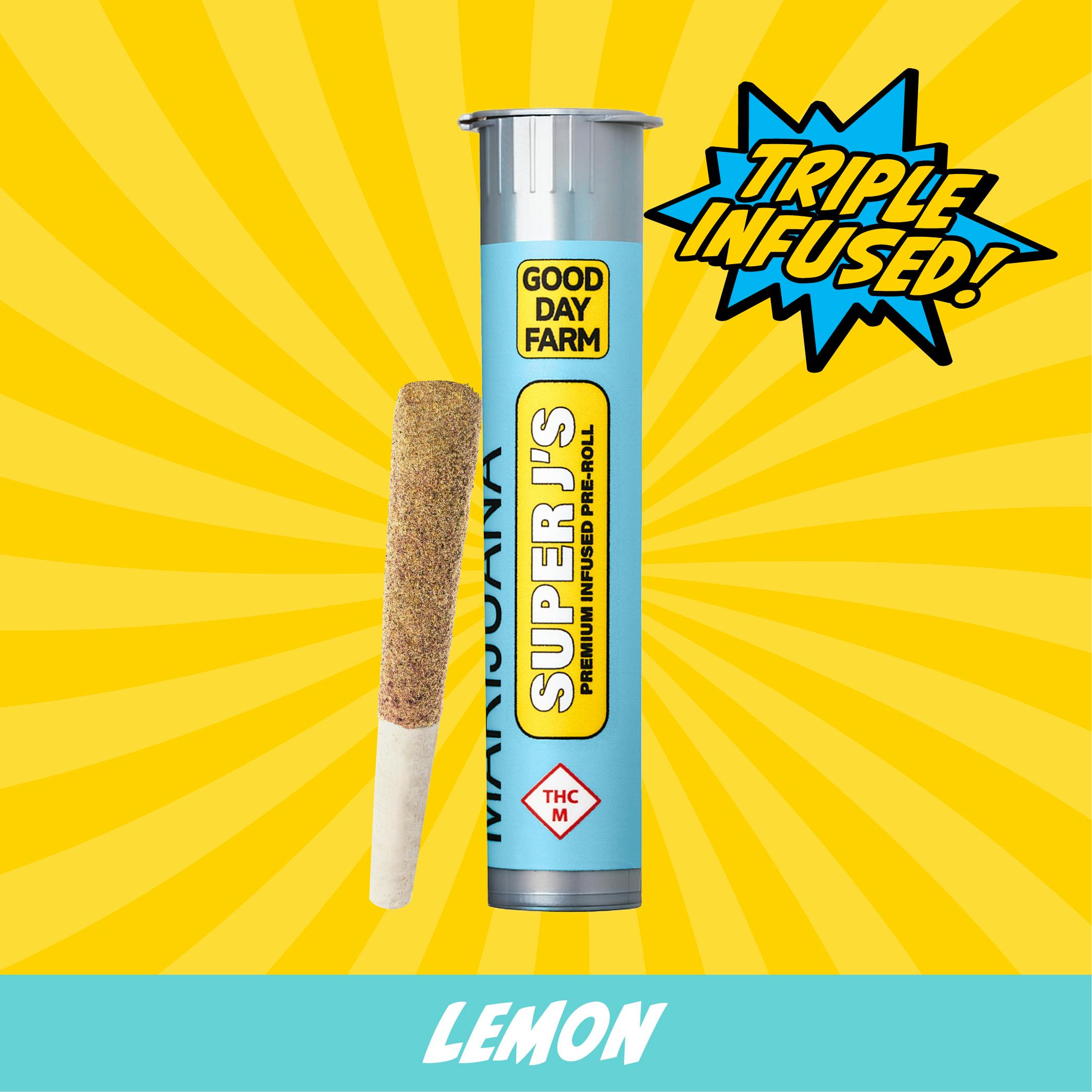 Good Day Farm GDF: Infused Pre-Roll | Lemon x Lemon Sportiff