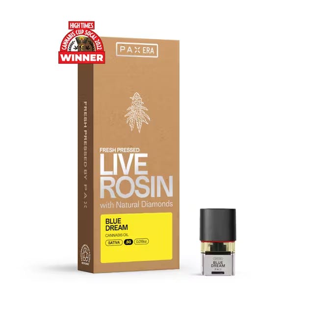 Pax Live Rosin Vape POD | 0.5g | Blue Dream