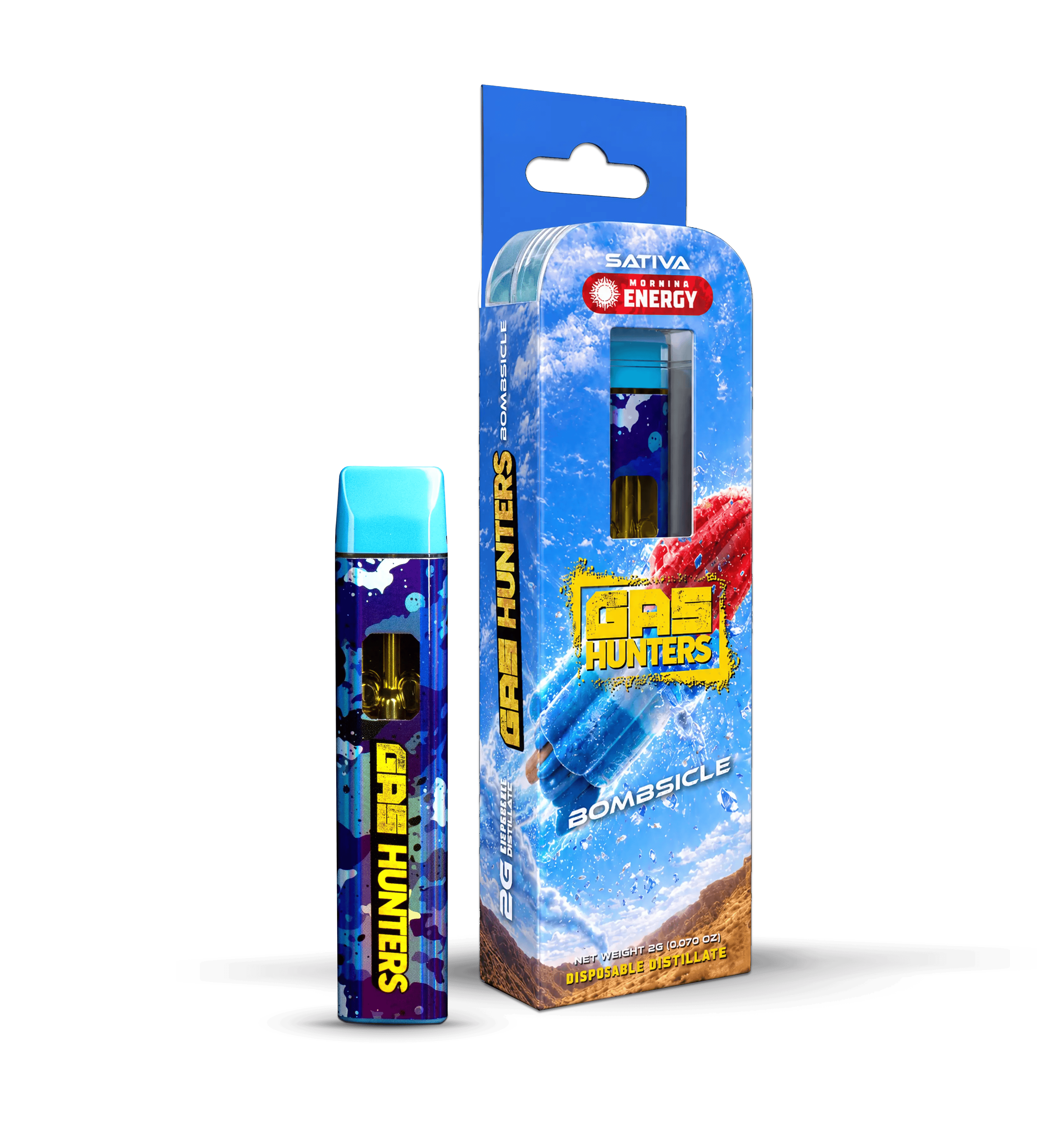 Gas Hunters | Disposable Vape - 2g - Bombsicle