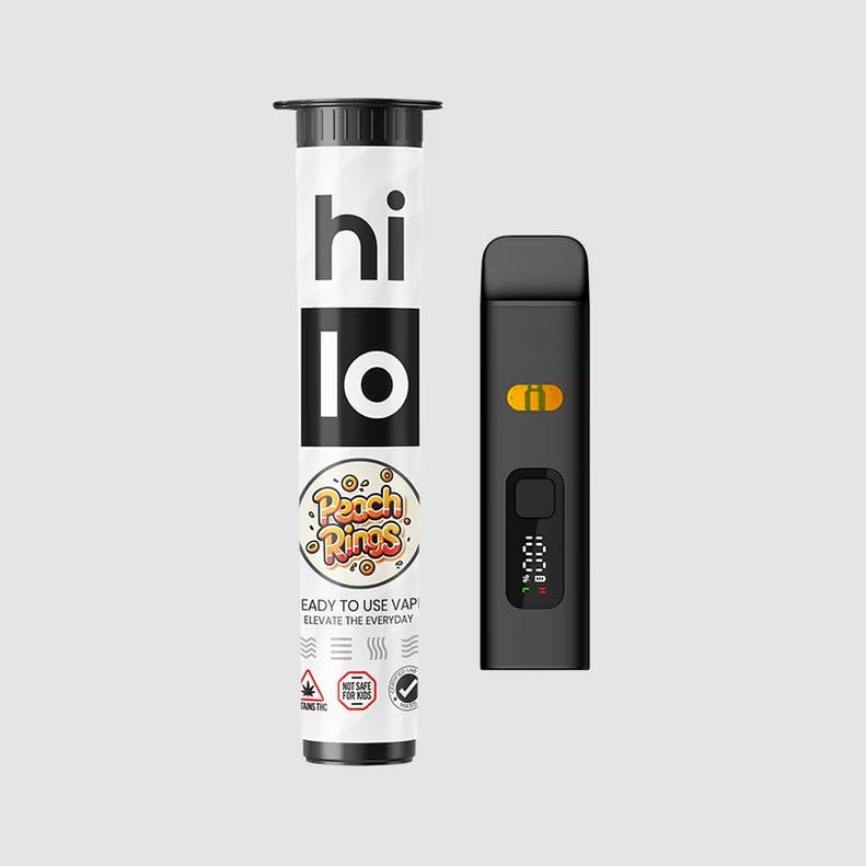 Hi Lo - Ready-To-Go Vape 1.5g - Peach Rings