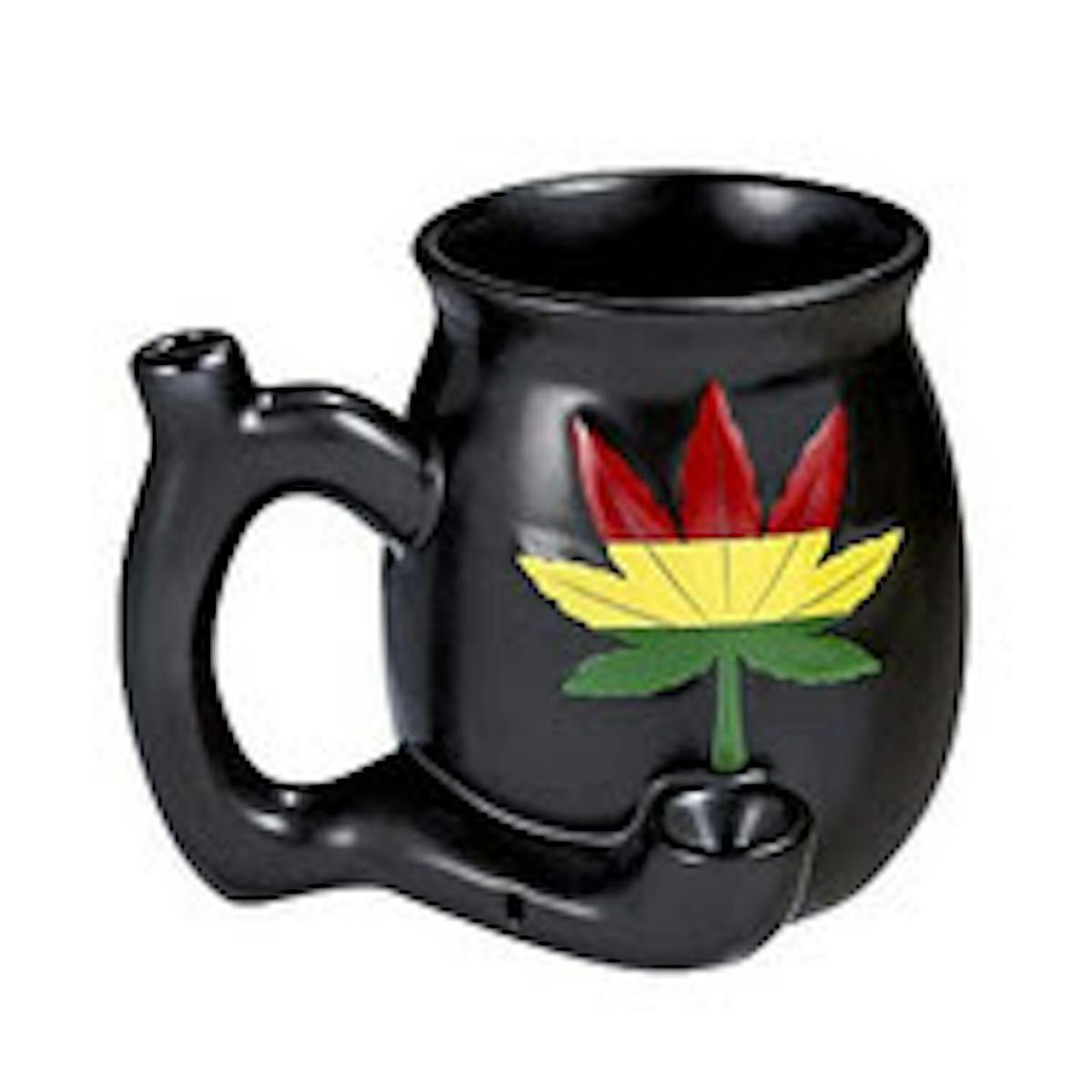 Photo of Accessories | Rasta Leaf Mug Pipe
