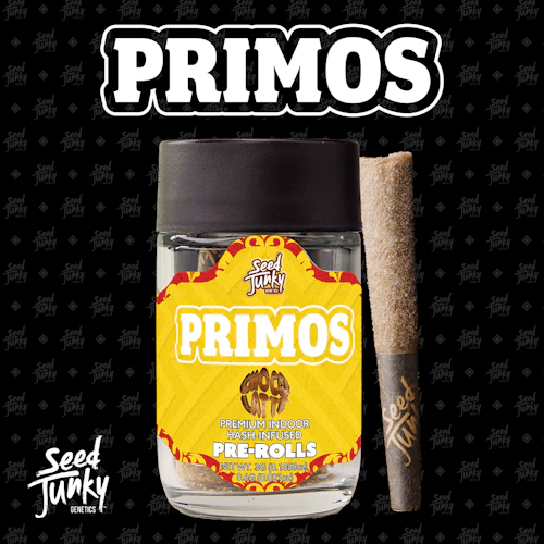 Seed Junky - 5-Pack .6g Bubble Hash Infused Prerolls - Chocolatte