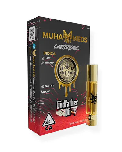Muha Meds Godfather OG Cartridge Rec-active