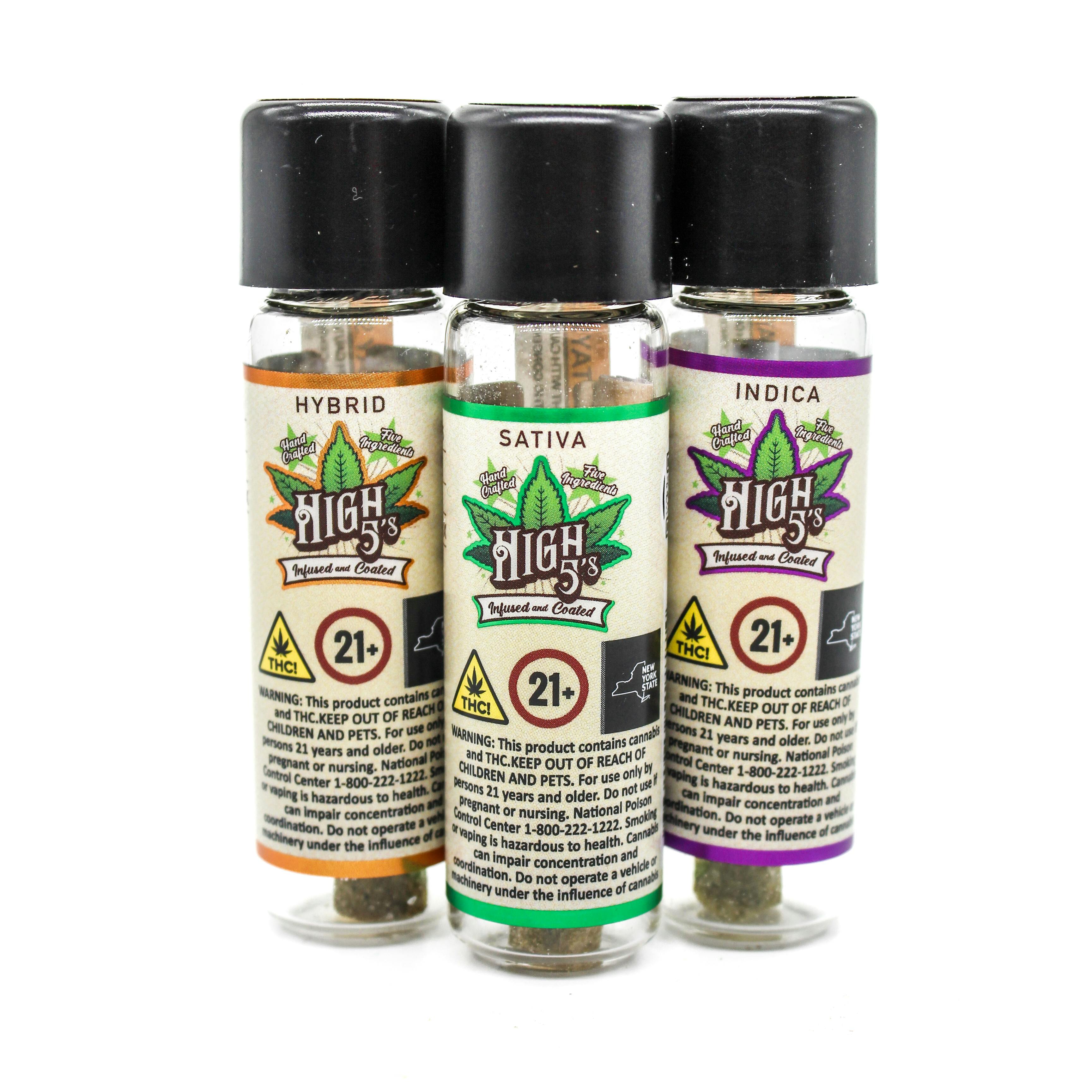 High 5's Sativa | Black Cherry Soda X Sour Amnesia | 5X INFUSED