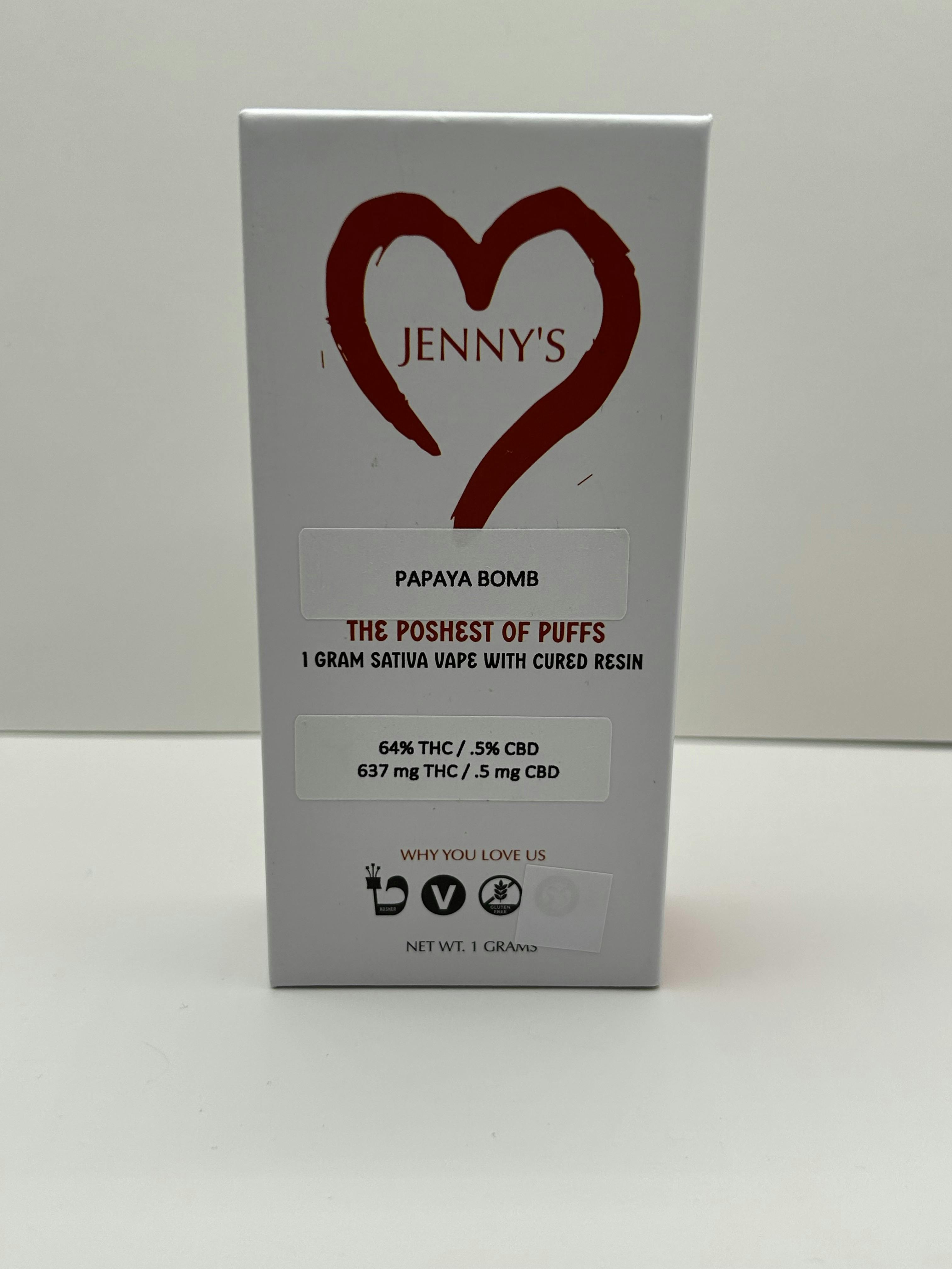Photo of Jenny’s – Papaya Bomb Posh Puff