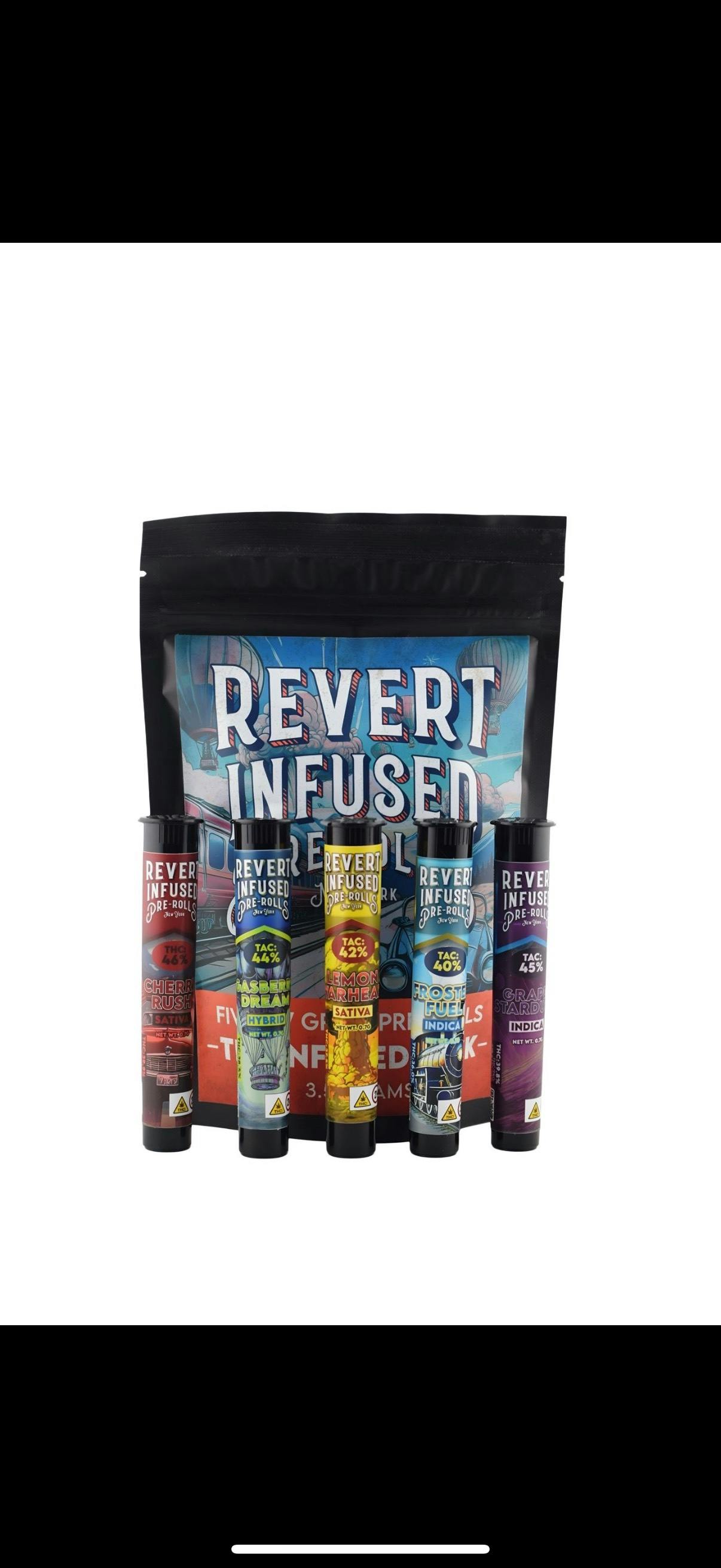 Product Revert - The Infused Pack - 5pk - 3.5g - Preroll