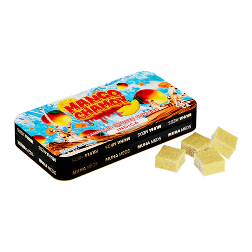 Muha Meds Mambas Mango Chamoy Hash Rosin Gummies 200mg Rec-active