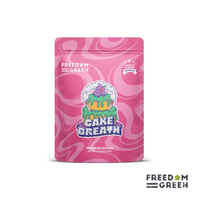Freedom Green - 28g Prepack Shake - Cake Breath - FLOWER by Freedom Green at King of Budz