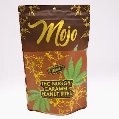 Product: MOJO | NUGGY CARAMEL PEANUT BITES | 200MG | HYBRID