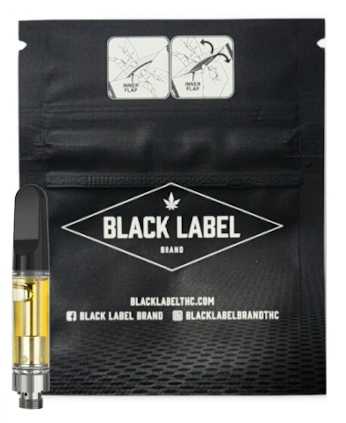 Photo of Golden Haze 1g Vape Cart Black Label
