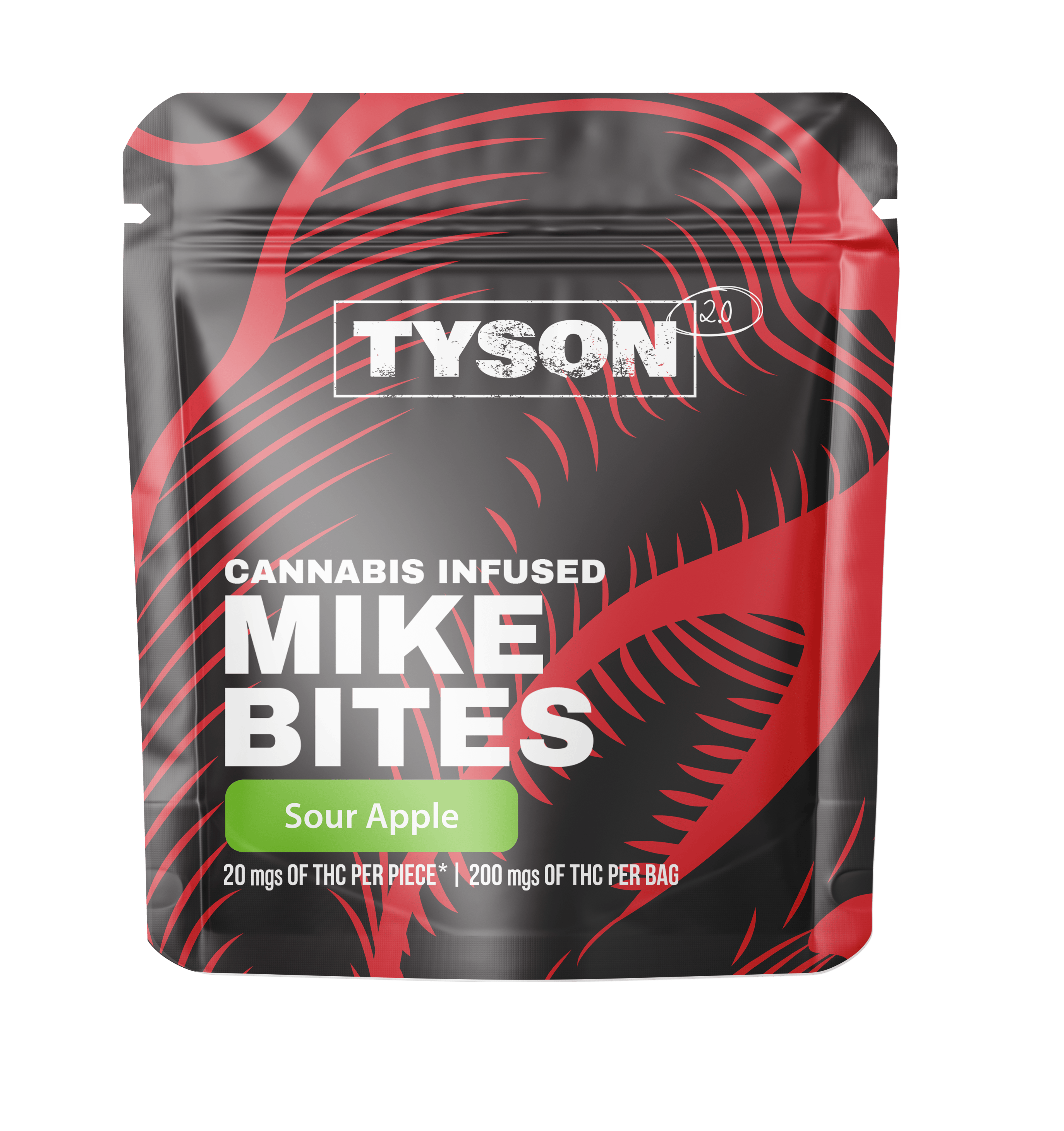 Tyson 2.0 TYSON 2.0 | GREEN APPLE | 200MG | HYBRID — EDIBLES