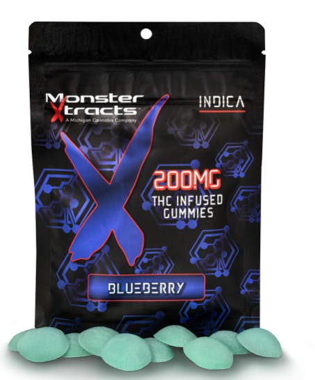 Product: Blueberry | 20mg x 10pk | Monster Xtracts