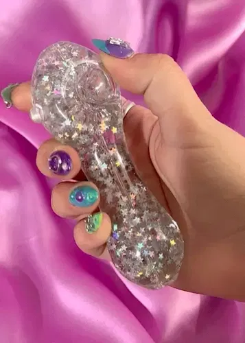 Freezable Star Glitter Pipe-1