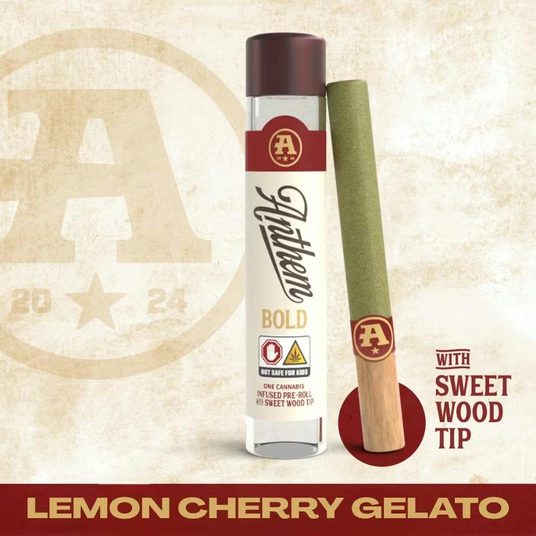 Anthem | Lemon Cherry Gelato | Infused | 1g