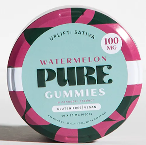 Watermelon Sativa Gummies | 100mg-1