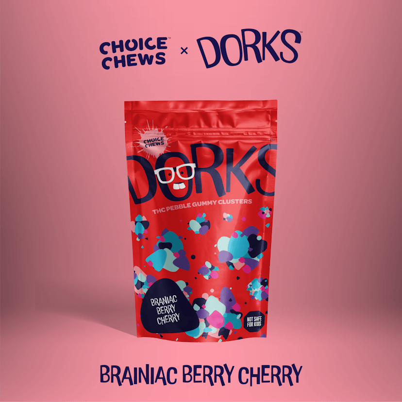 Choice Dorks - Brainiac Berry Cherry 200mg Gummies