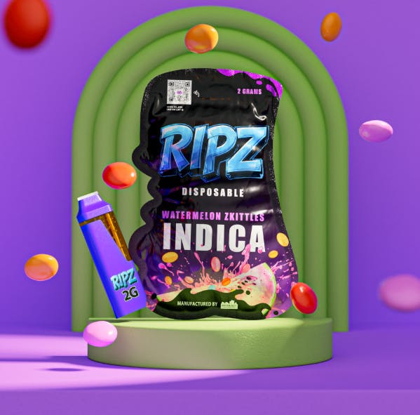 Product: Watermelon Zkittles | 2g | Disposable | RIPZ