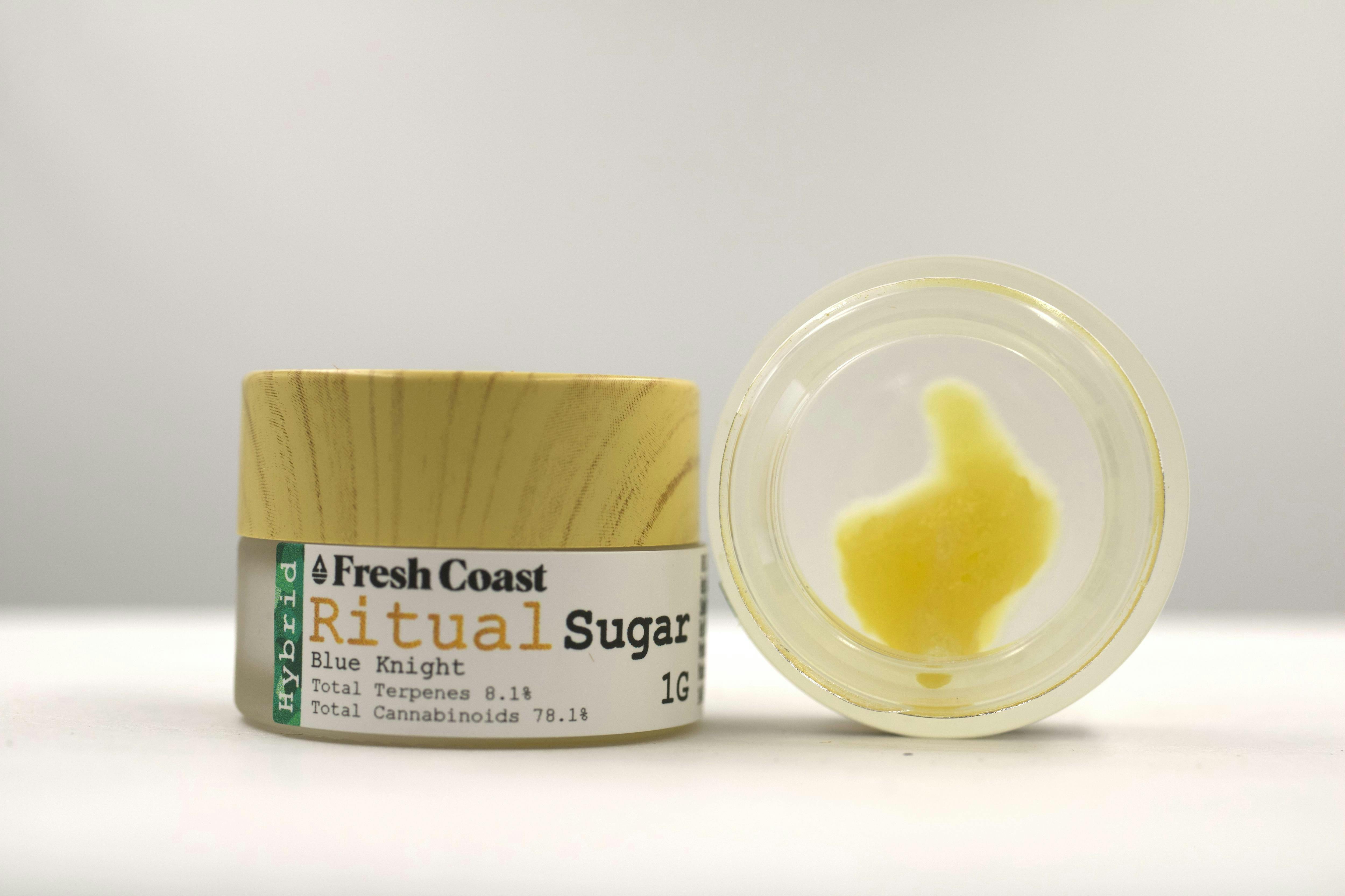 Product: Ritual | Cured Resin Sugar - 1g - Blue Knight