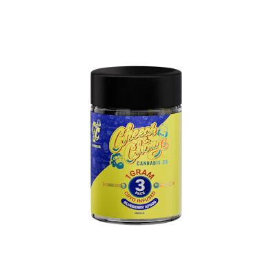 Cheech & Chong - 3-Pack 1g Infused Prerolls - Blueberry Afgoo - PRE_ROLLS by Cheech & Chong at King of Budz