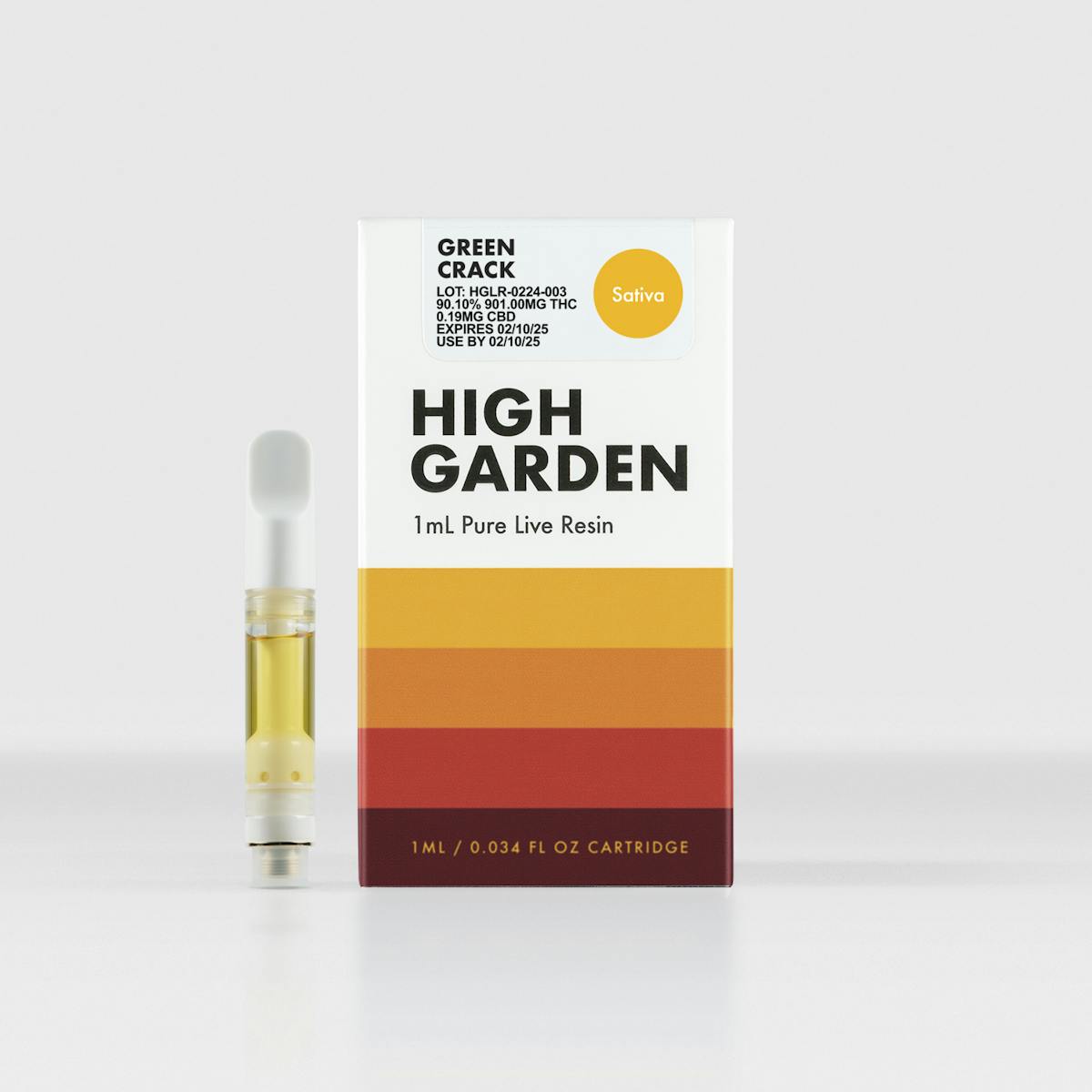 Green Crack | Live Resin Cart | 1ml - ZenZest - Green Crack