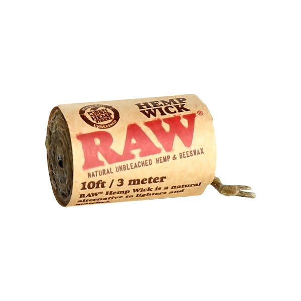 RAW Hemp Wick - 10ft