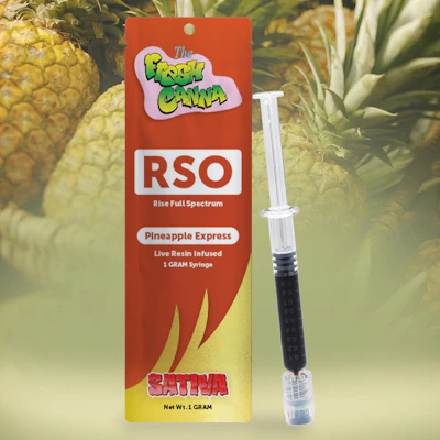 Fresh Canna - 1g RSO/Live Resin Syringe - Pineapple Express