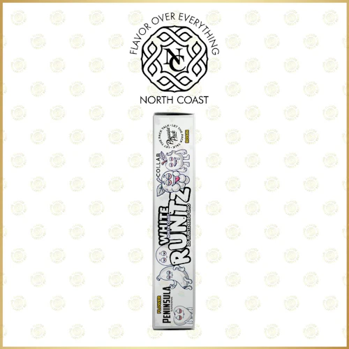 North Coast x Herb Wealth x Rising Roots - 2.5g Rice Paper Donut Tier 1 - White Runtz