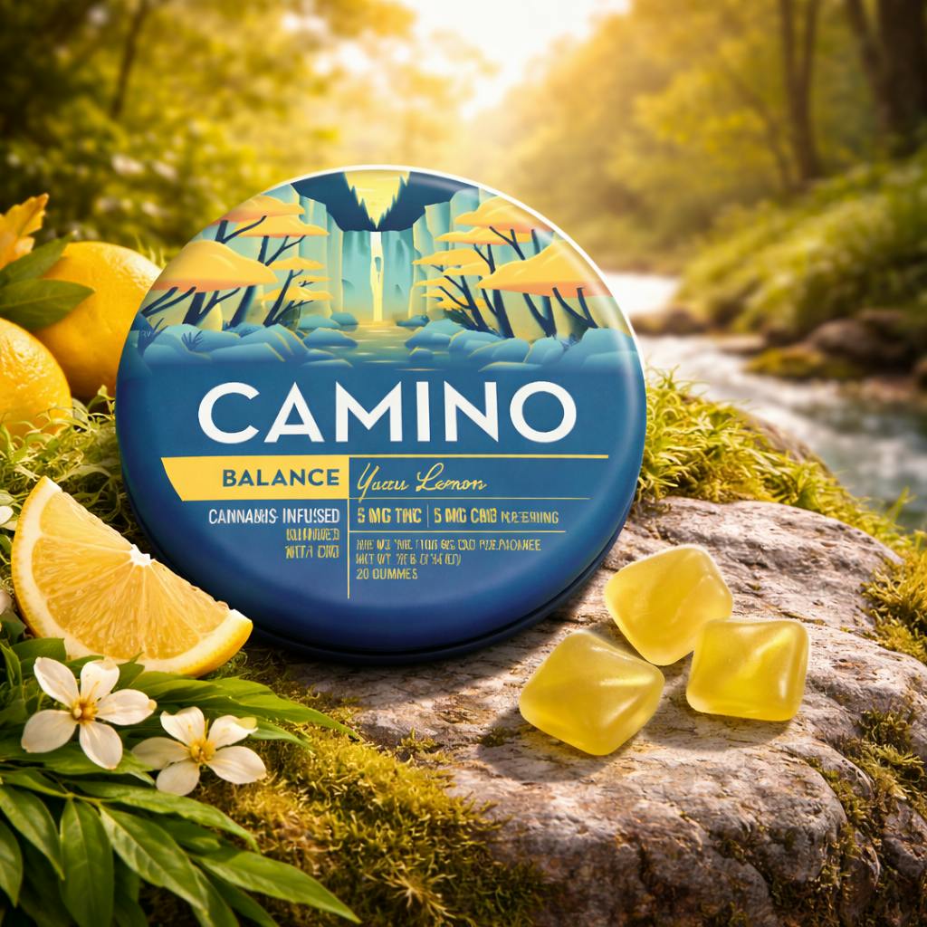 Product Camino | Yuzu Lemon | Gummies | 20ct | 100mg