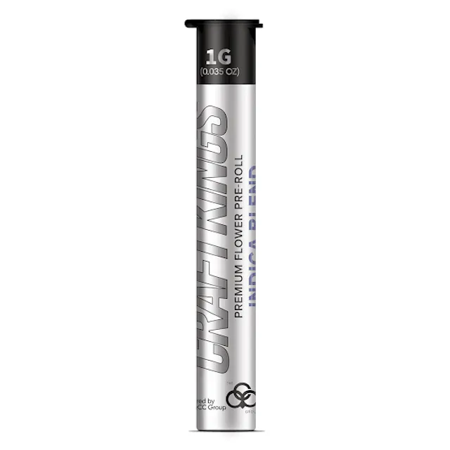 Craft Kings Infused Pre-Roll Indica Blend 1g