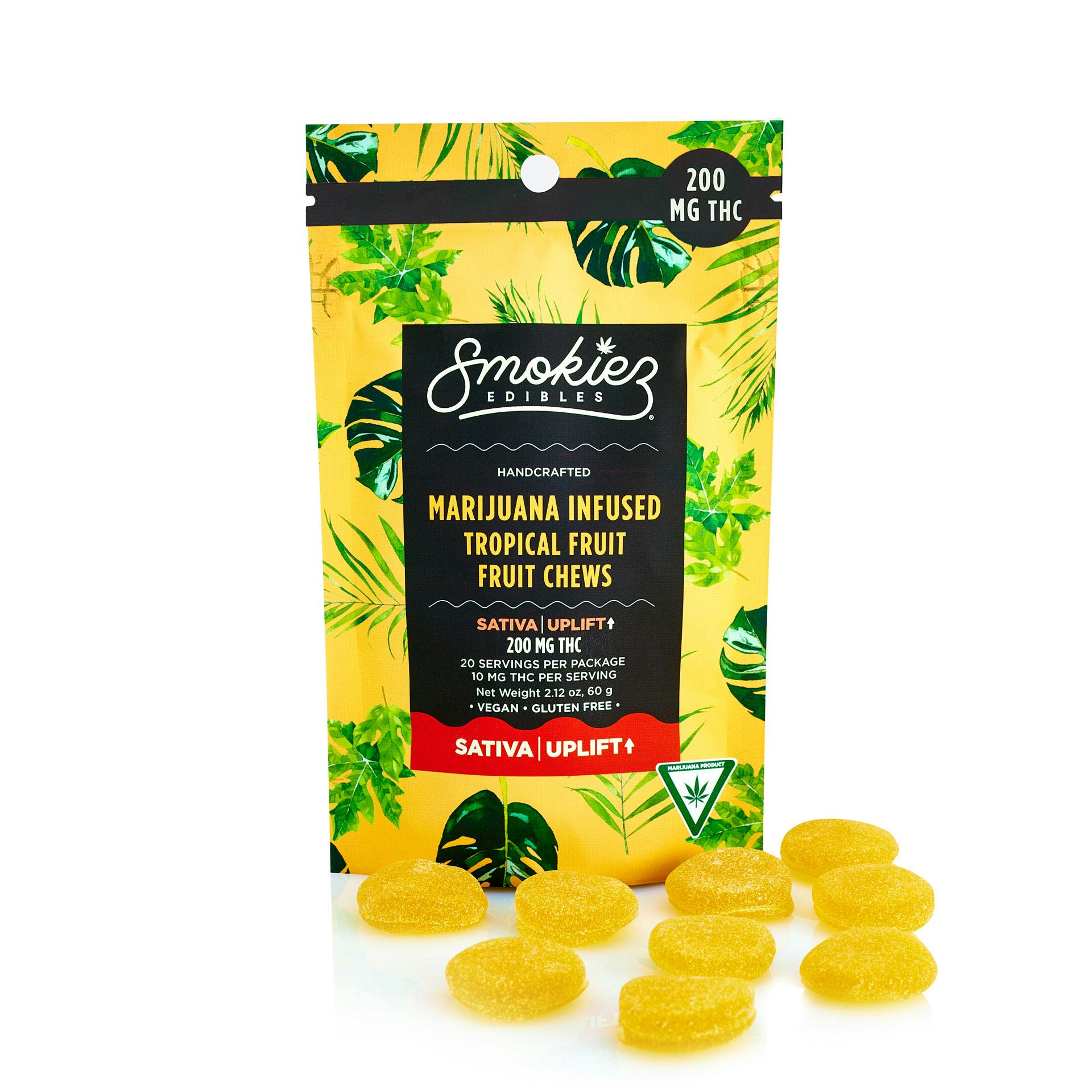 Product: Smokiez | Sweet Tropical Fruit - (Sativa) Gummies 200mg
