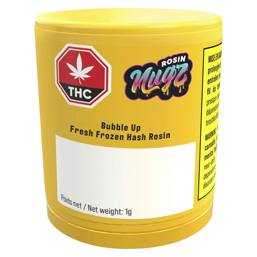 Nugz rosin - bubble up fresh frozen hash rosin