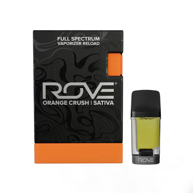 Rove Orange Crush | Melted Diamond Live Resin Vaporizer | 1.0g (Reload)