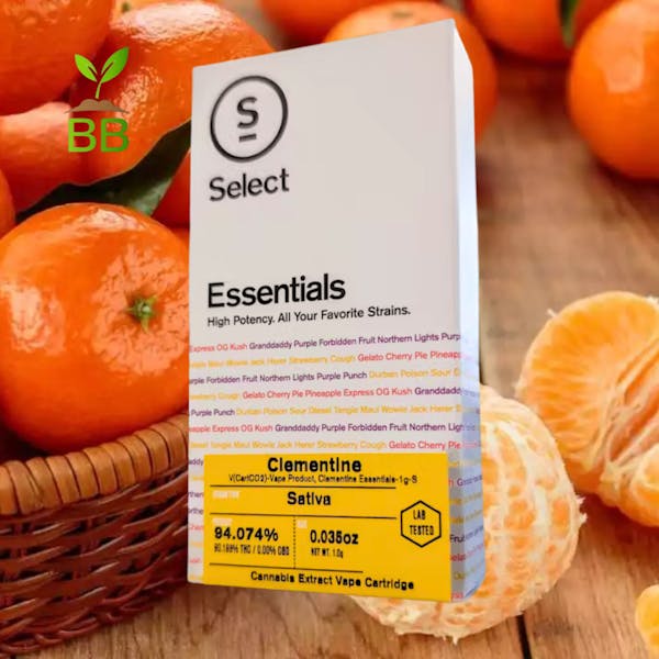 Clementine (S) - 1g Essentials Vape Cart - Select